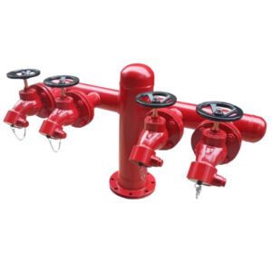 4 Way Pillar Hydrant with Bib Nose Valve02 4 Way Pillar Hydrant with Bib Nose Valve