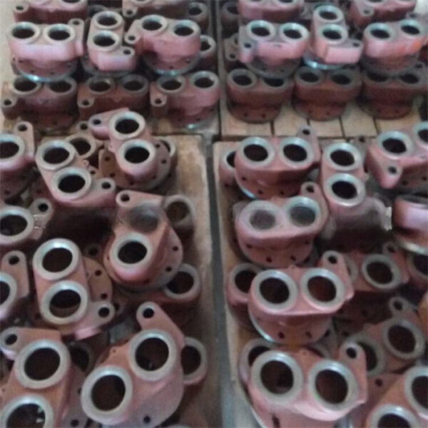 Cast Iron 2 Way Breeching Inlet DN100 with RUSSIA02 Cast Iron Breeching Inlet DN100 RUSSIAN STYLE COUPLING