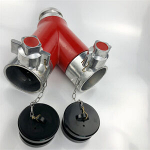 Dividing Breeching WITH British Standard BS336（John Morris）Adapter
