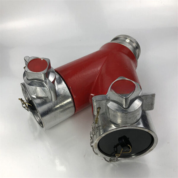 Dividing Breeching WITH British Standard BS336（John Morris）Adapter