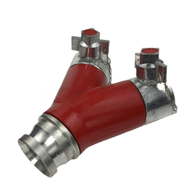 Dividing Breeching WITH British Standard BS336（John Morris）Adapter