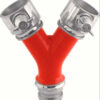 Dividing Breeching WITH British Standard BS336（John Morris）Adapter