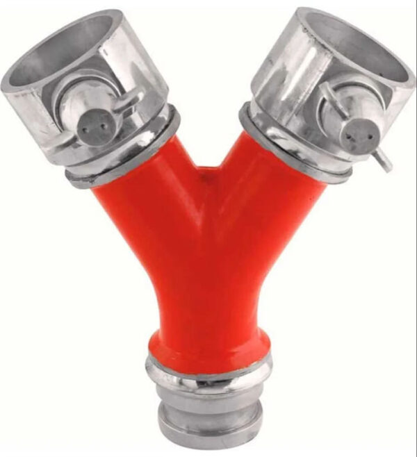 Dividing Breeching WITH British Standard BS336（John Morris）Adapter