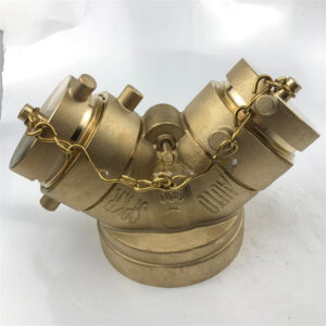Fire Fighting Brass Siamese Connections With Clapper