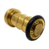 Fire Hose Nozzle, Adjustable Industrial Fog Nozzle05 Adjustable Industrial Fog Nozzle Satin Brass Fire Hose Nozzle