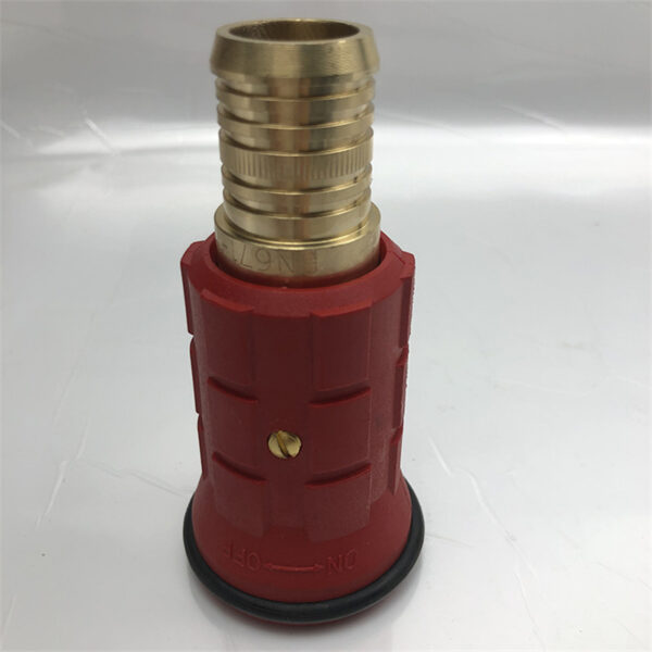 Fire Hose Reel Nozzle 19mm Tail Nylon Brass Twist