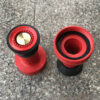 Red Lexan Plastic Industrial Fog Nozzle03 Red Lexan Plastic Industrial Fog Nozzle