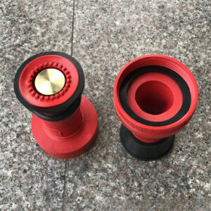 Red Lexan Plastic Industrial Fog Nozzle