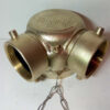 Water divider Single Clapper Siamese Connection Bo02 Water divider Single Clapper Siamese Connection Bottom Outlet