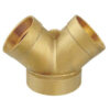 one way Two inlets connector with cap01 One Way Two Inlets Connector With Cap