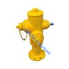 wet fire hydrant